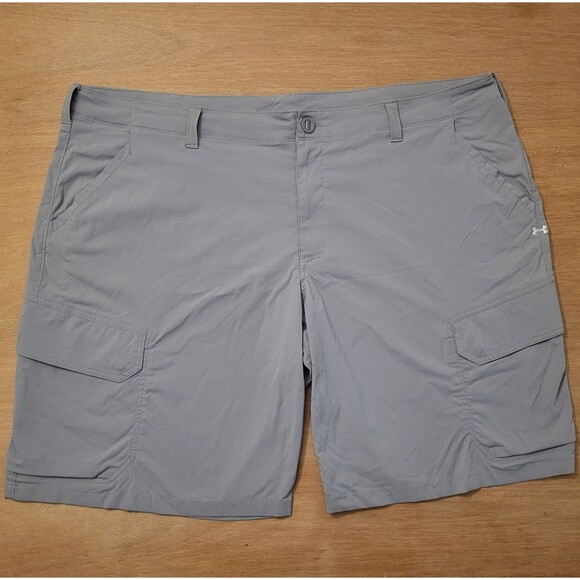Under Armour Performance Golf Cargo Shorts Mens Size 46 Wicking - Picture 2 of 12